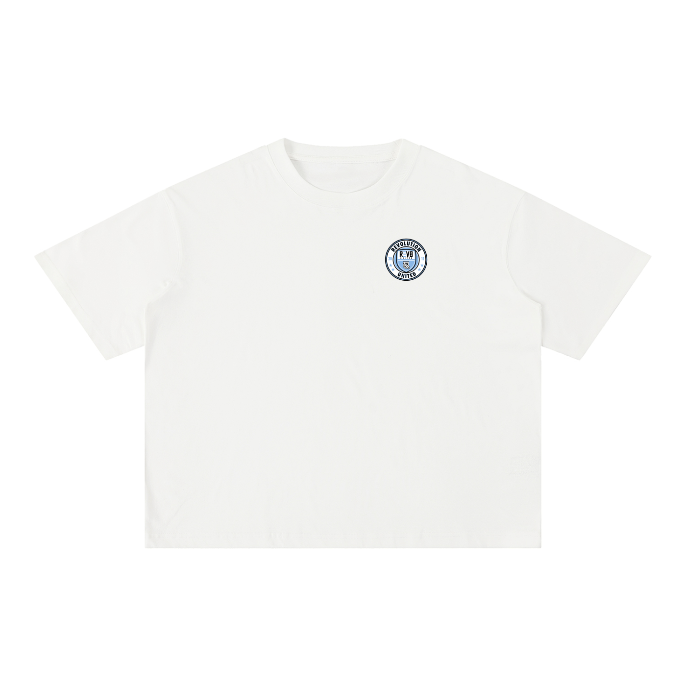 REVOLUTION MINERAL WASH BOXY COTTON T-SHIRT