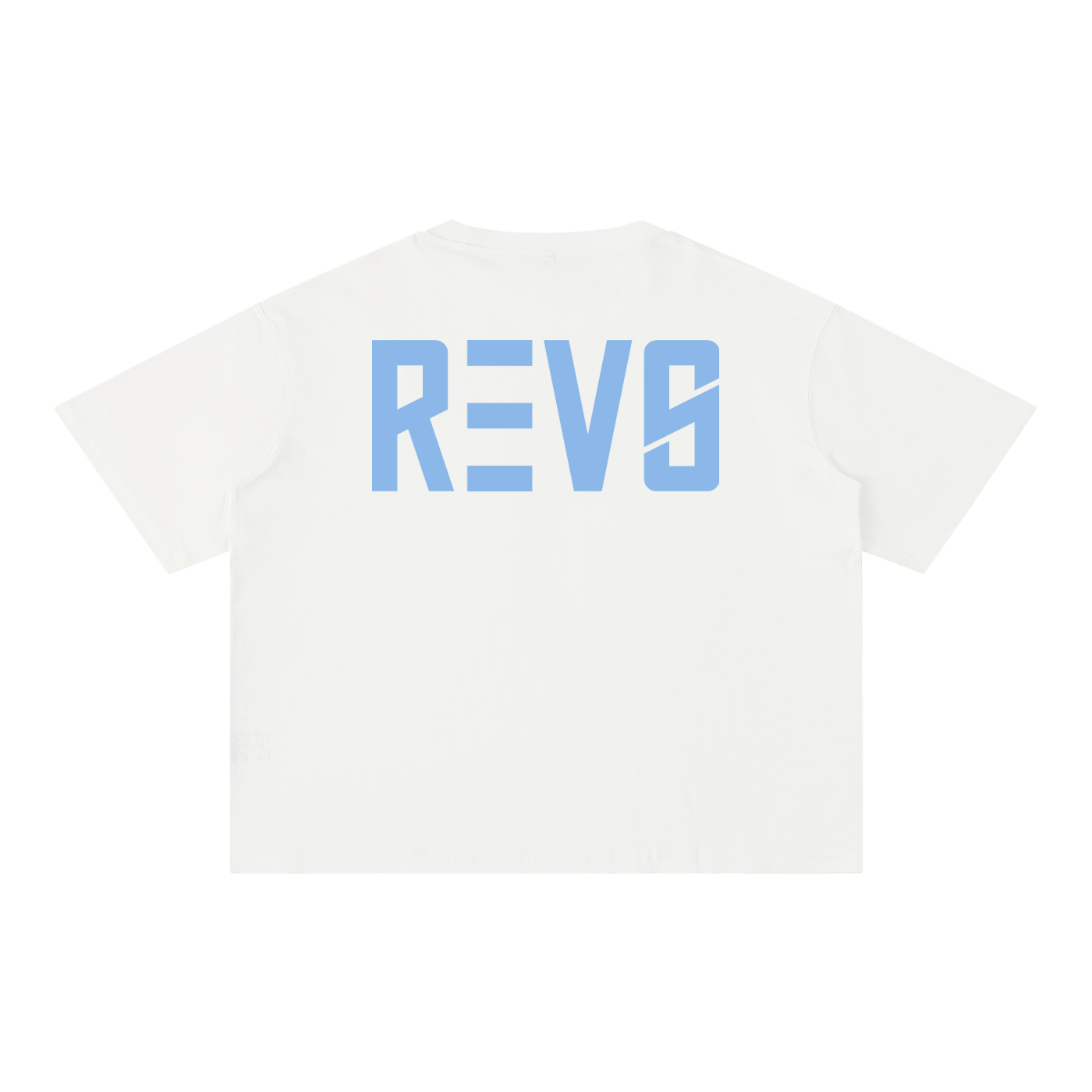 REVOLUTION MINERAL WASH BOXY COTTON T-SHIRT