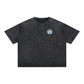 REVOLUTION MINERAL WASH BOXY COTTON T-SHIRT