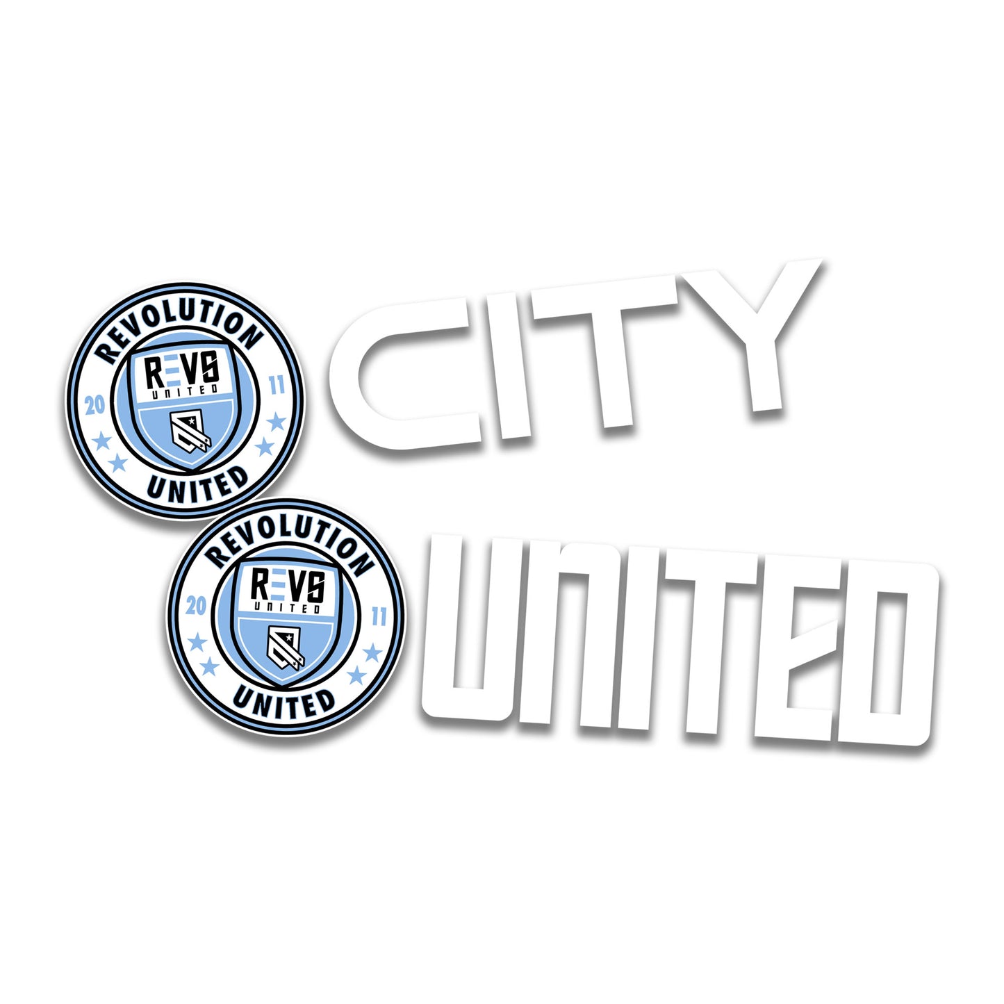 STICKERS | UNITED & CITY